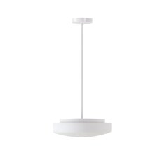 Závěsné svítidlo se skleněným stínidlem OSMONT EDNA P3 2x10W IP40 E27 bílá