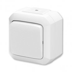 ABB Variant Přepínač střídavý řazení 6 IP54 bezšroubový bílá 3559N-C06510 B