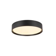 SLV DECONA, nástěnné a stropní svítidlo, kulaté, 2700/3000K, 18W, PHASE, černé