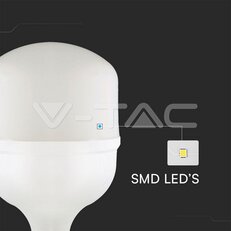 LED Bulb 50W Plastic T140 4000K E27 Wi V-TAC SKU23574