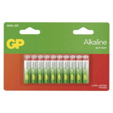 Alkalická baterie GP Alkaline AAA (LR03) B0412L