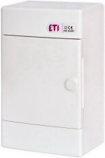 Nástěnná rozvodnice ECT4PO 4M (1x4) IP40 ETI 001100141