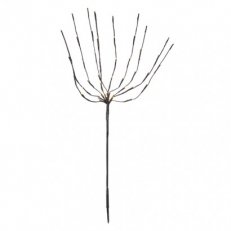 LED vánoční stromek, 3xAA, teplá bílá, časovač