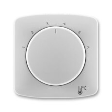 Kryt termostatu s otočným ovládáním, šedá ABB 3292A-A00300 S