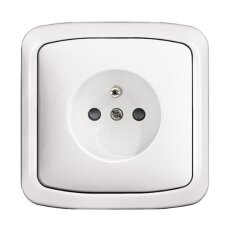 ABB Tango Zásuvka kompletní CZ1 16A 250 Vstř. bílá BLISTR 5518A-W2389 B