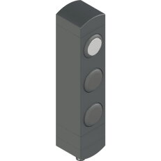 Ovládací jednotka BN 3 prvky (konfigurace A60) 1NO, Konektor M12,12 pólů, IP65