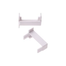 Pár koncovek profilu 2SP-W bílé T-LED 096661