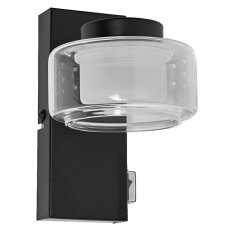 Orbis Flame Wall 5.5W Click CCT IP44 Black OSRAM 4099854448003
