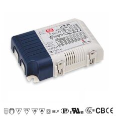 Vícehladinový zdroj 25W MEAN WELL LCM-25