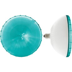 Žárovka LED FEU 2.0 110/240 V, AC, E27, zelená, světle šedá, průměr 200 mm 35154