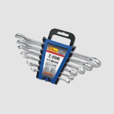 Sada očkoplochých klíču 6-17mm, 6 ks, leštěná hlava, 6 ks XTLINE PC7340