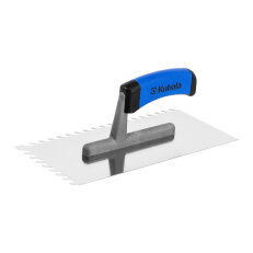 Hladítko nerezové, šikmé zuby 8 mm G-1 130x270 mm KUBALA Z0487