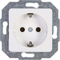 113613087 Earthed socket outlet, 1-fold,