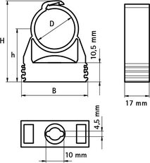 starQuick Objímka (měděná) 24-28mm WALRAVEN 0855828