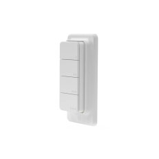 Chytrý dálkový ovladač SHELLY BLU RC BUTTON 4 ZB se 4 tlačítky, BT, Zigbee, bílá