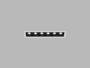 Zápustné svítidlo RIVA MINI 6, W 10W 3000K/3500K/4000K UGR bílá LED2 2560251