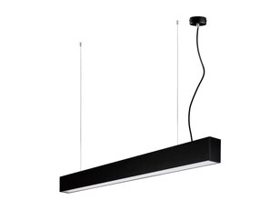 LINIE Černá, LED 36+11W, 4000K, 2520+950lm, závěs 61006901_Z012