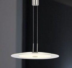 Závěs.svít.ROMA LED 21,6 W mat.nikl/chro