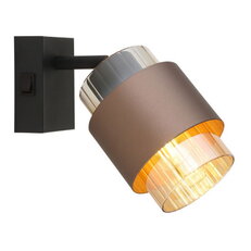 Nástěnné svítidlo MILLEY černá matná 1xE27, max. 40W, 230V GLOBO 15560-1C
