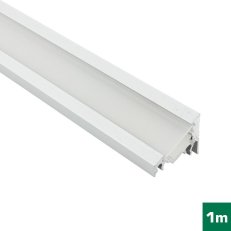 4731062-S AL profil FKU60 pro LED, s plexi, 1m FKU60-1M