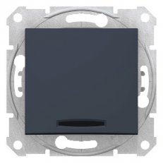 Sedna Spínač s orientační kontrolkou řazení 1So Graphite SCHNEIDER SDN1400170