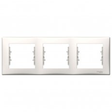 Sedna Rámeček trojnásobný, Cream SCHNEIDER SDN5800623