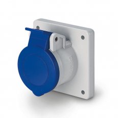 SCAME Zásuvka vestavná OPTIMA, rovná 2P+E, 32A, 6h/200-250 V, 50/60 Hz, IP44