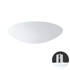 Vestavné svítidlo se skleněným stínidlem OSMONT AURA V9 3x13W IP44 E27 bílá