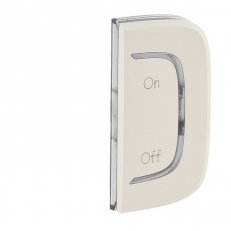 VALENA ALLURE KRYT PRO MYHOME_UP SYMBOL ON/OFF PRAVÝ 1MODULOVÝ BÉŽOVÝ LEGRAND