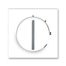 Kryt otočného 3stupnového ovladače 3294M-A00170 44 bílá/ledová šedá Neo ABB