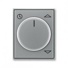 Kryt vypínače otočného žaluziového 3294E-A00110 36 ocelová Time ABB