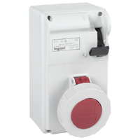 ZÁS.BOX 400V, 5K, 16A, VYPÍNAČ LEGRAND 056626