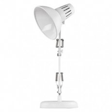Stolní lampa DUSTIN na žárovku E27, bílá EMOS Z7612W
