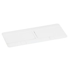 POPUP KRABICE DO NÁBYTKU 2X4MODULOVÝODULY + INSTALAČNÍ SADA BÍLÝ LESK LEGRAND