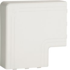 Plochý roh pro podparapetní systémy - bílá, 100x40 IBOCO I-NPAN 100X40 W 02495