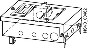 BD2-AK2M2/CEE325A323 Odbočná skříň zásuv SIEMENS BVP:207986