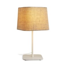 PERTH stolní béžová/bílá 230V E27 15W RENDL R13663