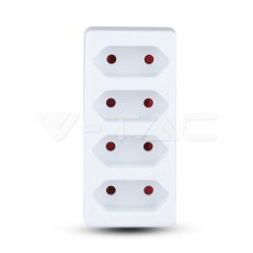 2 Ways Adapter With Earthing Contact 10A