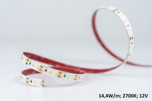 LED pásek ALUMIA pro hliníkové profily 14,4W/m, 2700K, 12V 2700K ALUMIA CH033