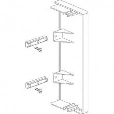 Schneider ISM11454 Stop end 155x55, alu metallic, koncový díl