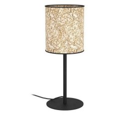 Stolní svítidlo EGLO BUTTERBURN 1xE27 černá/béžová s břízovými listy 1X25W IP20