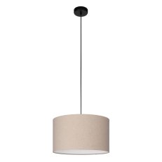 Závěsné svítidlo FENIGLIA E27 černá/přírodní 1X40W EGLO 900859