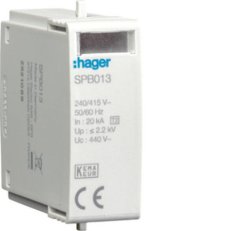 Výměnný modul L-N(PEN) pro SPB117, 20 kA HAGER SPB013