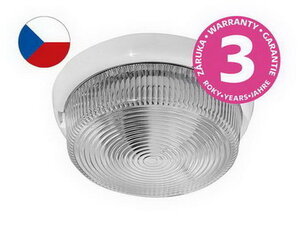 GENTLEMAN přisazené stropní a nástěnné svítidlo, 100W, transp. IP44 SNG-100