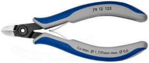 Přesné boční štípací kleště na elektroniku 125 mm KNIPEX 79 12 125