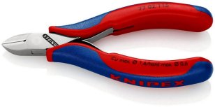 Boční štípací kleště pro elektroniku 115 mm KNIPEX 77 02 115 SB
