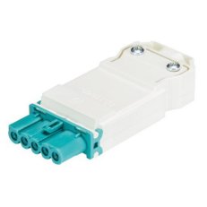 zásuvka na kabel, 5-pól, gesis mini, barva tyrkisová WIELAND 91.951.4653.0
