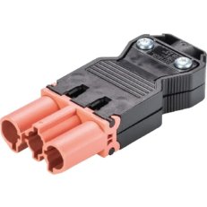 vidlice na kabel, 3-pól, šroubové svorky, gesis, červená WIELAND 92.932.3653.0