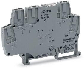Reléový modul vstupní jmenovité napětí DC 36 V 1 přepínací kontakt WAGO 859-394