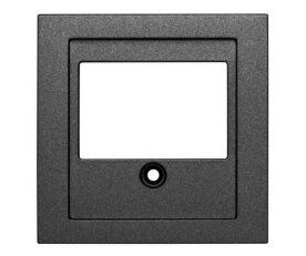 Kryt telefonní TDO nebo reproduktorové zásuvky, antracit SCHRACK EV114007--